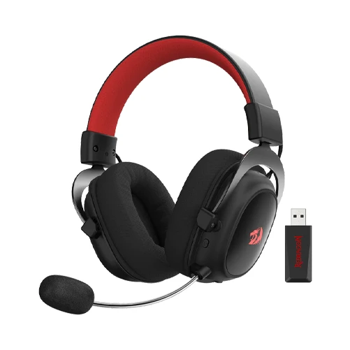 Redragon H510 PRO RGB Gaming Headset, 7.1 Surround Sound, 3-Mode, 53MM Audio Drivers, Memory Foam Ear Pads w/Durable Fabric Cover, USB Powered for PC/PS4/NS, Black | H510 PRO