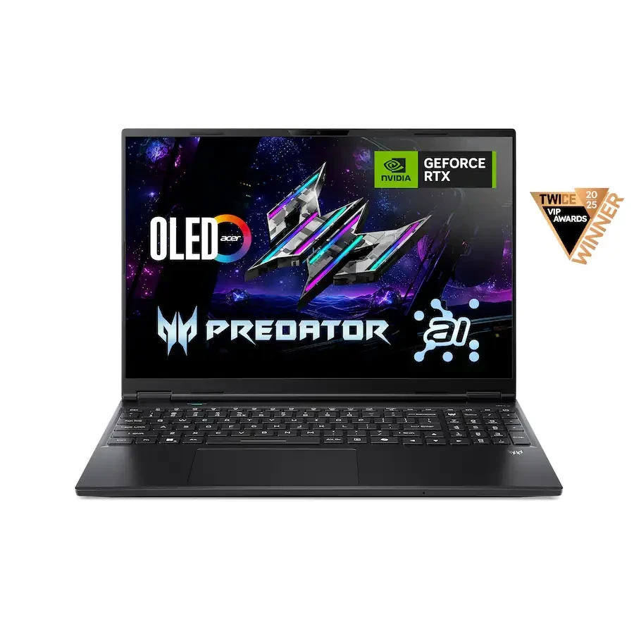 Predator Helios Neo 16S AI intel Core Ultra 9 - 275HX - 16GB DDR5 RAM - 1TB SSD - RTX 5060 8GB - 16" 2K WUXGA OLED 240Hz - Windows 11 Home - Black