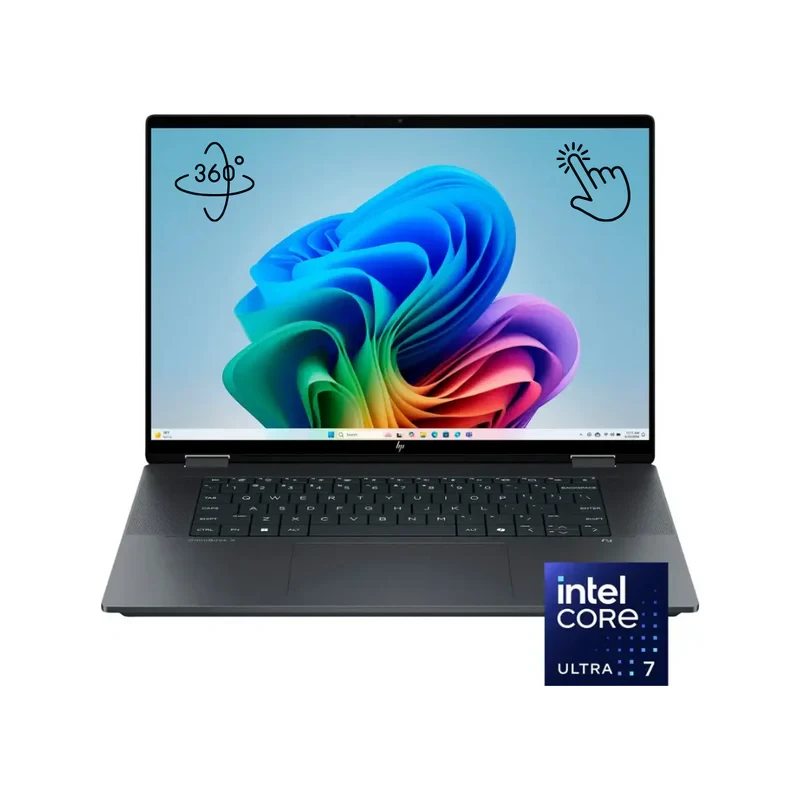 HP OmniBook X Flip 16-AS0023DX -  Intel Core Ultra 7 256V - 16GB LPDDR5X RAM - 1TB SSD - Intel Arc 140V - 16.0 Inch IPS WUXGA FHD+ Touch - Windows 11 - Eclipse Gray